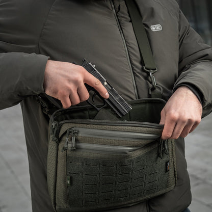 M-Tac Admin Bag Large Elite Hex with Loop
