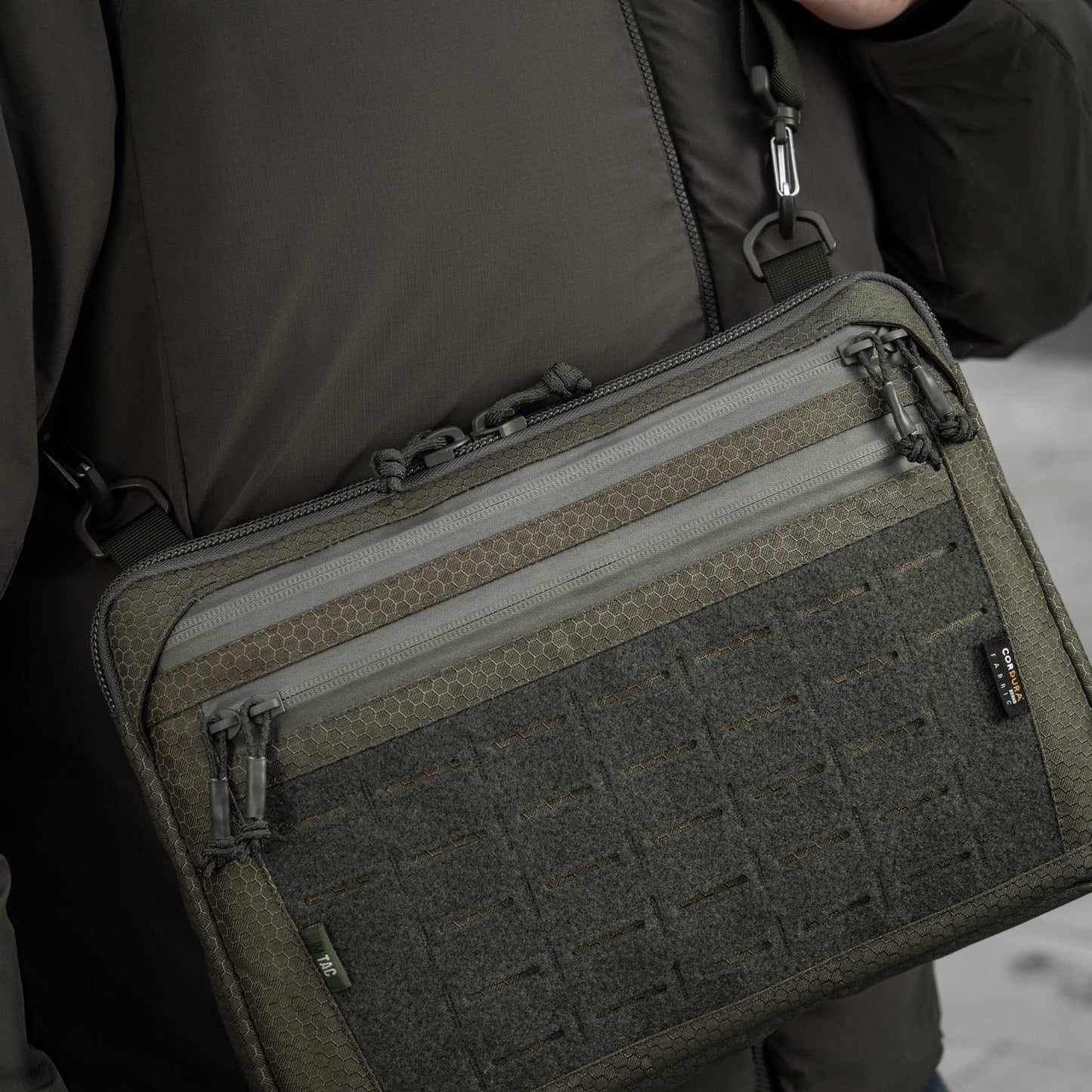 M-Tac Admin Bag Large Elite Hex with Loop