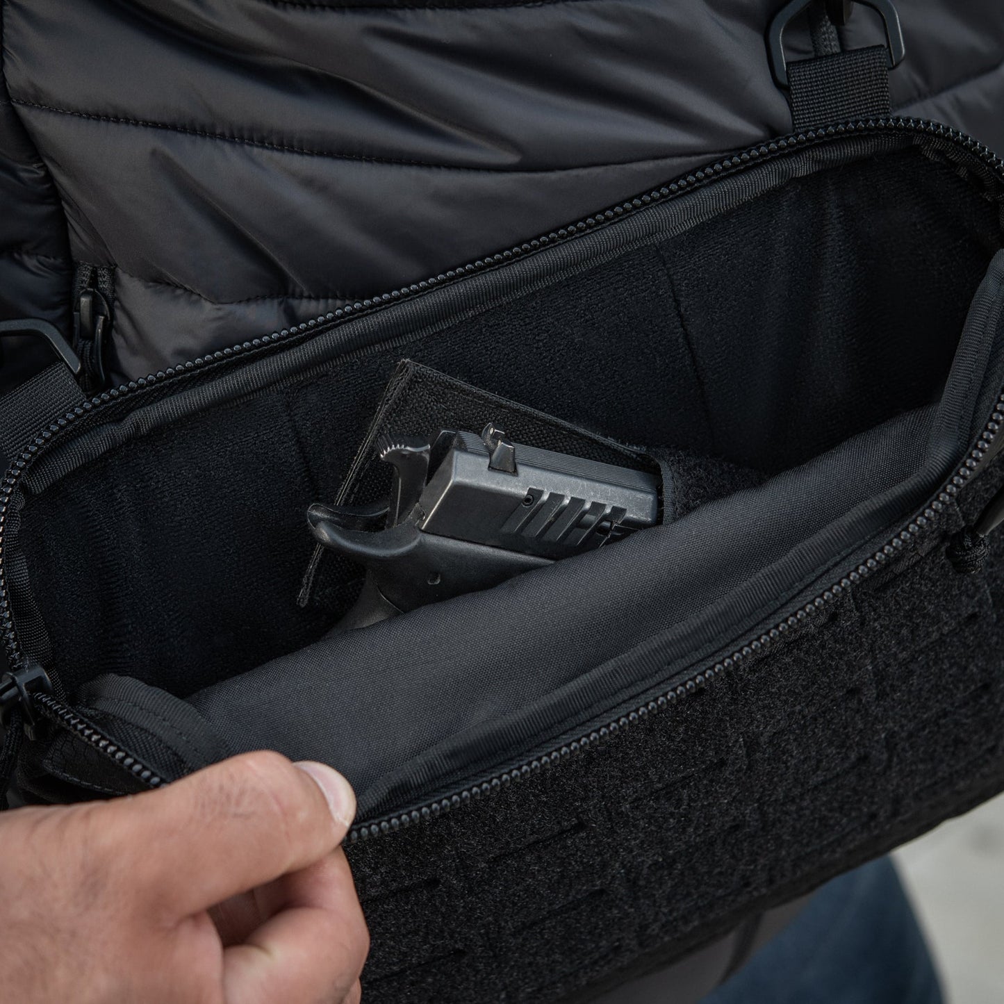 M-Tac Admin Bag Medium Elite with Loop Hex