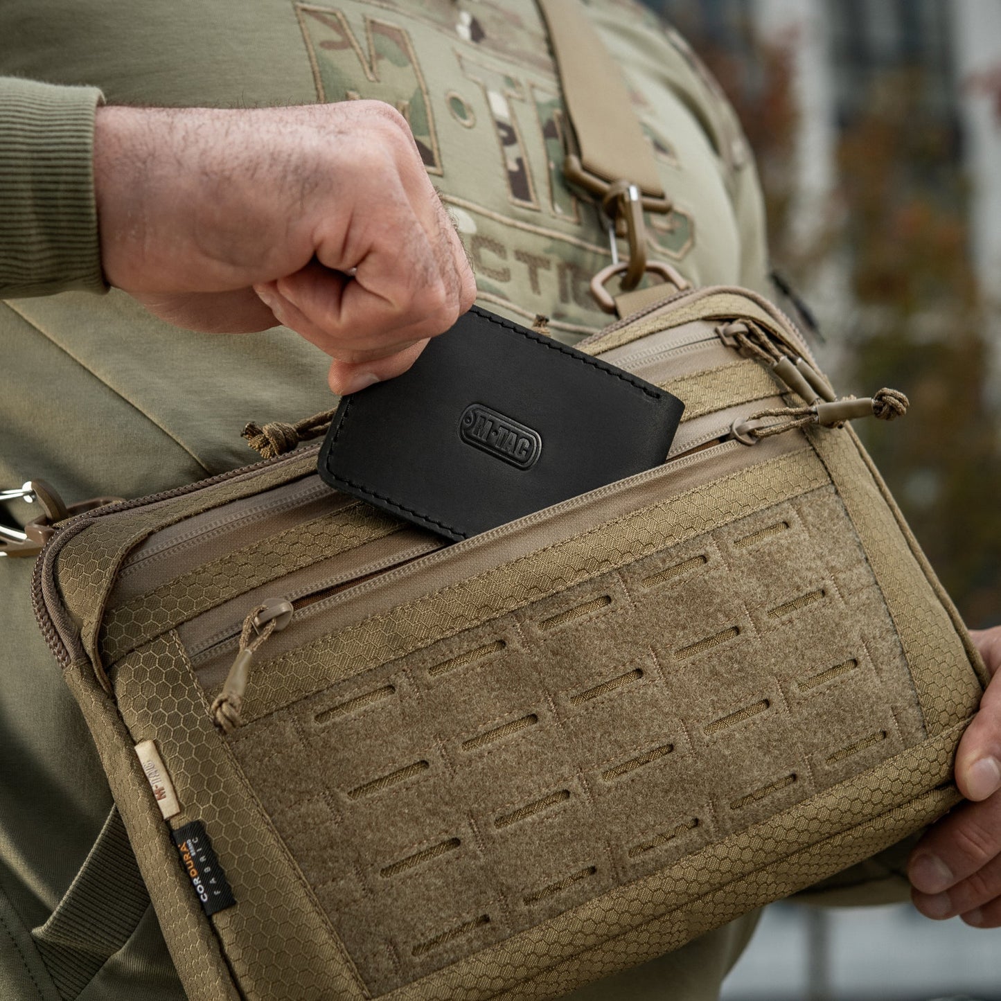 M-Tac Admin Bag Medium Elite with Loop Hex