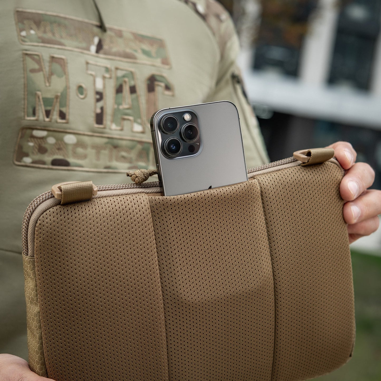 M-Tac Admin Bag Medium Elite with Loop Hex