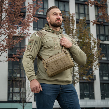 M-Tac Admin Bag Medium Elite with Loop Hex
