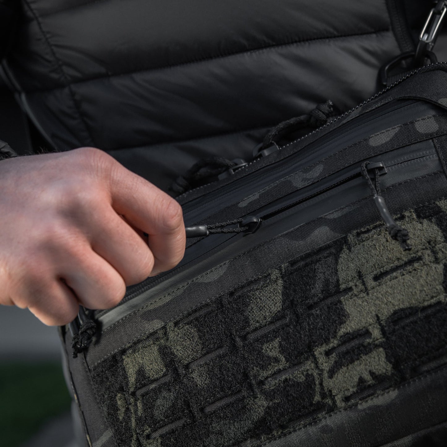 M-Tac Admin Bag Medium Elite with Loop Hex