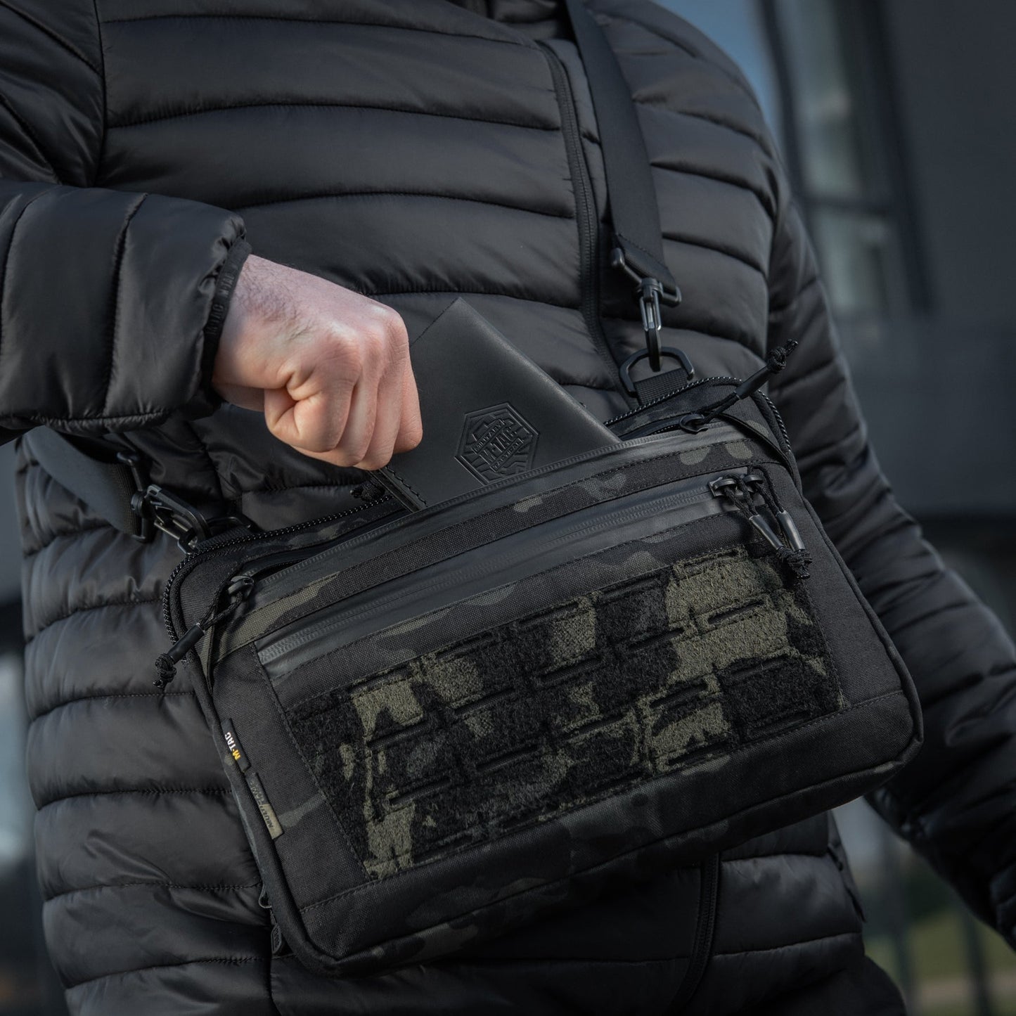 M-Tac Admin Bag Medium Elite with Loop Hex