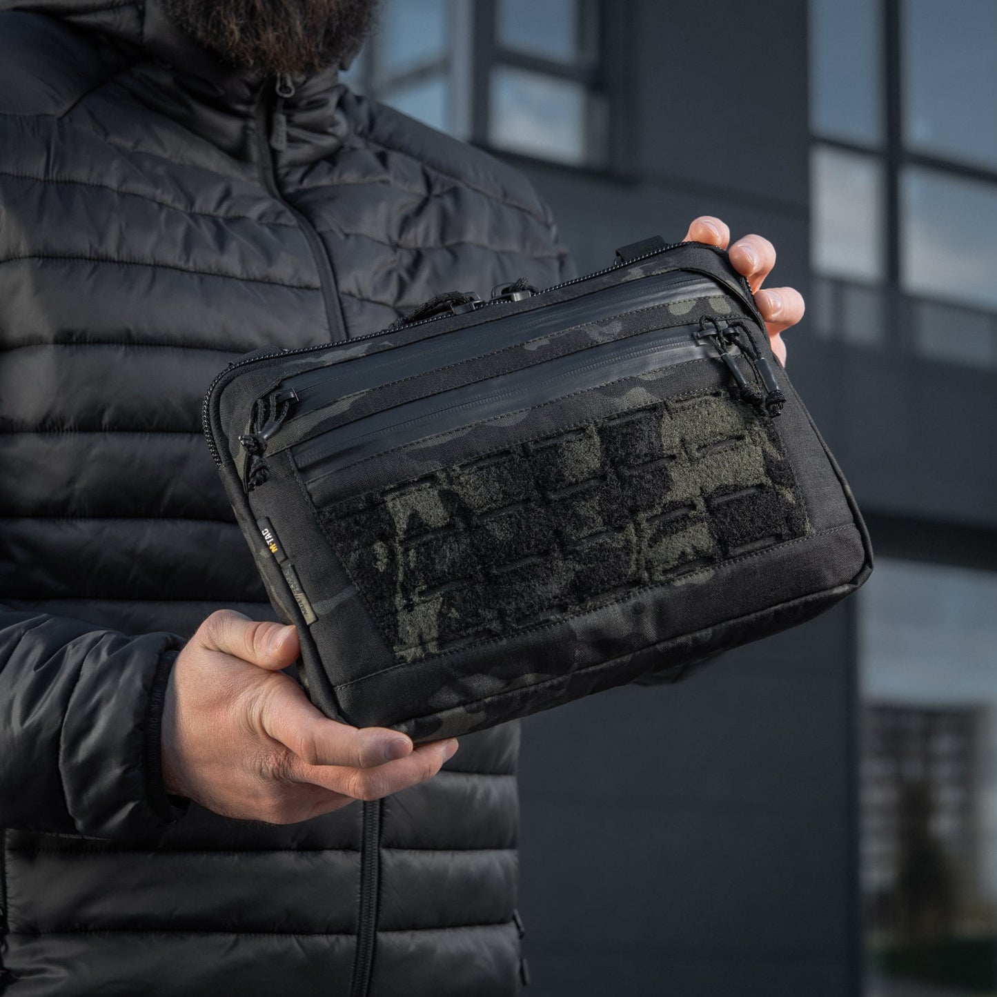M-Tac Admin Bag Medium Elite with Loop Hex