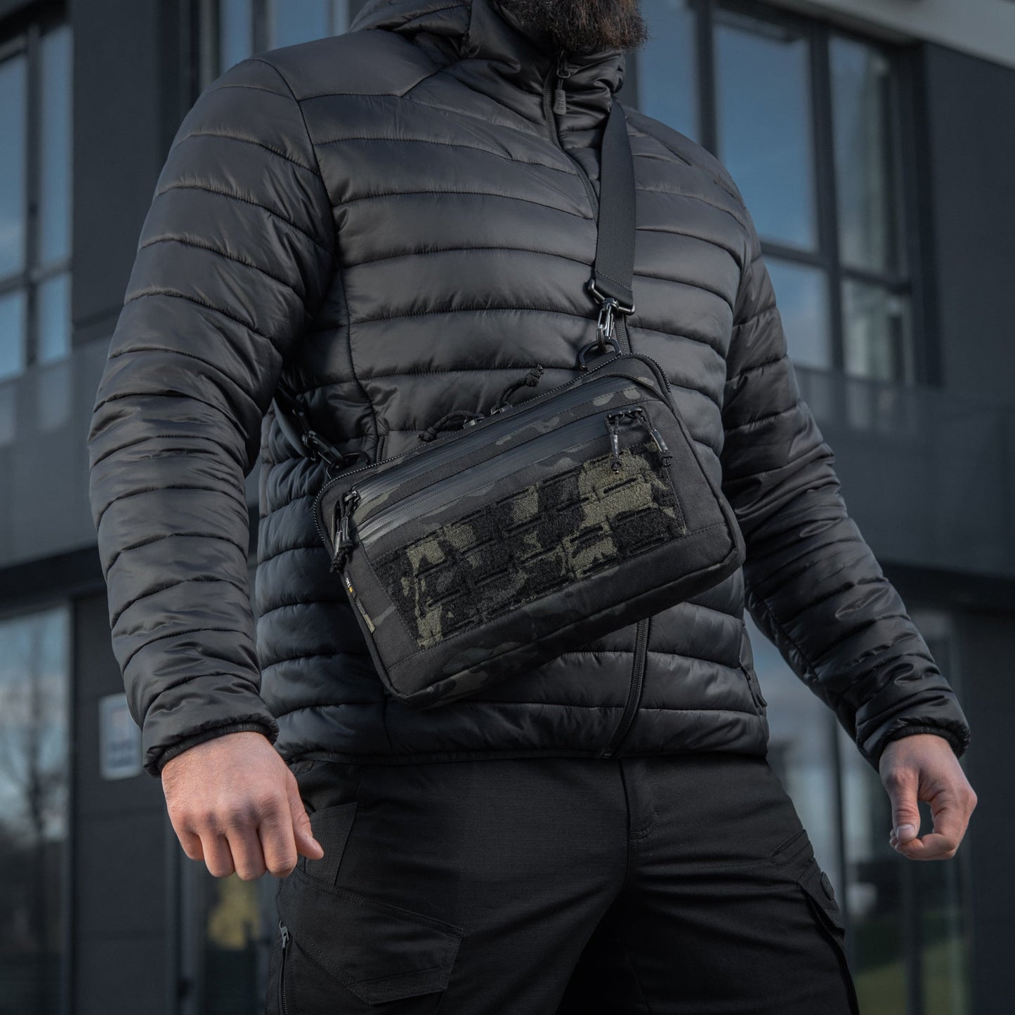 M-Tac Admin Bag Medium Elite with Loop Hex