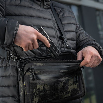 M-Tac Admin Bag Medium Elite with Loop Hex