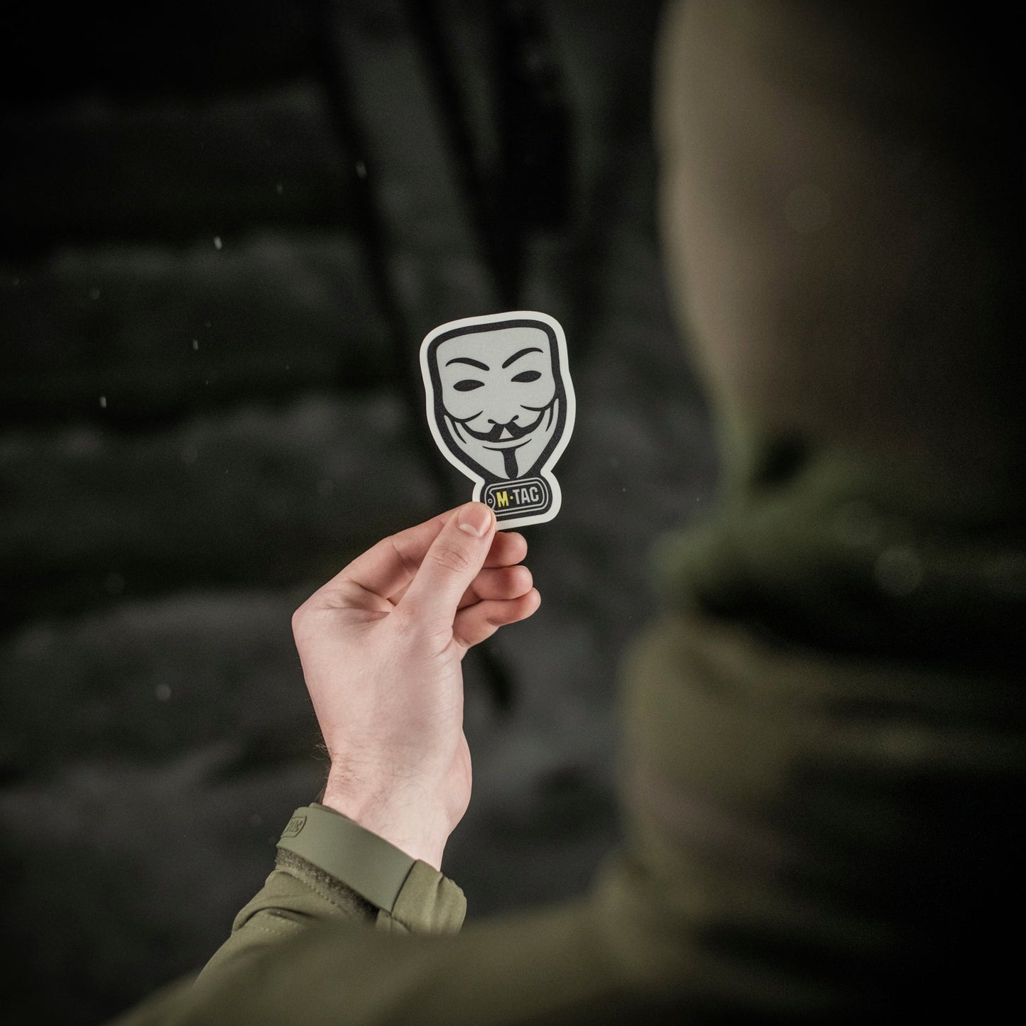 M-Tac Sticker Anonymous Reflective