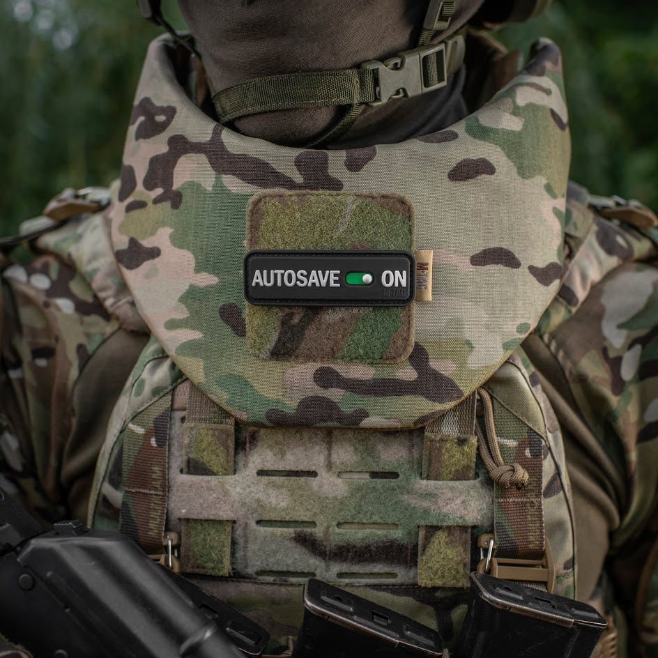 M-Tac Morale Patch Auto Save On