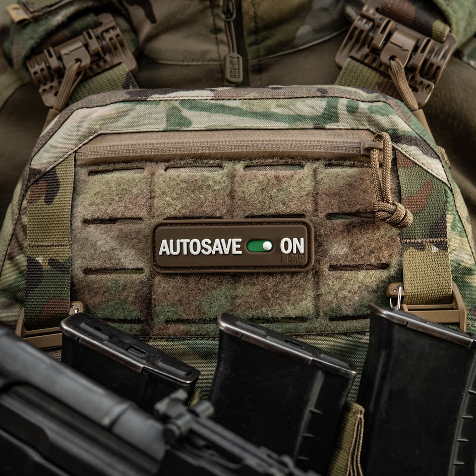 M-Tac Morale Patch Auto Save On