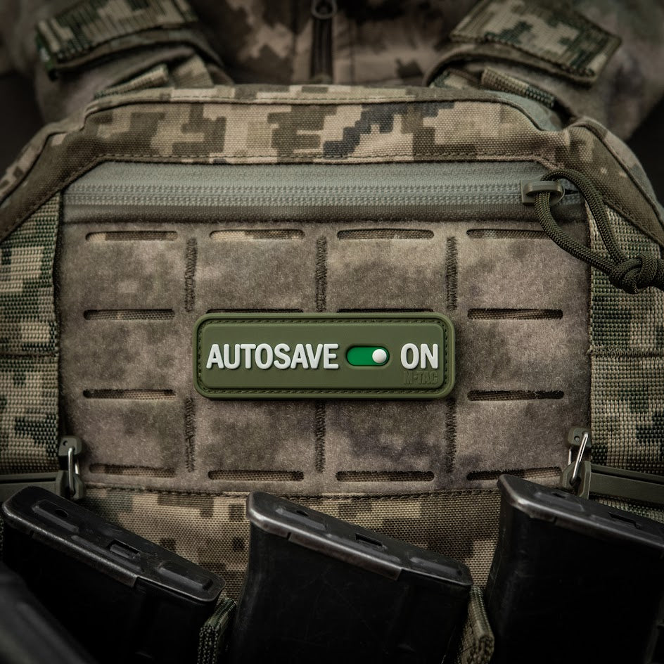 M-Tac Morale Patch Auto Save On