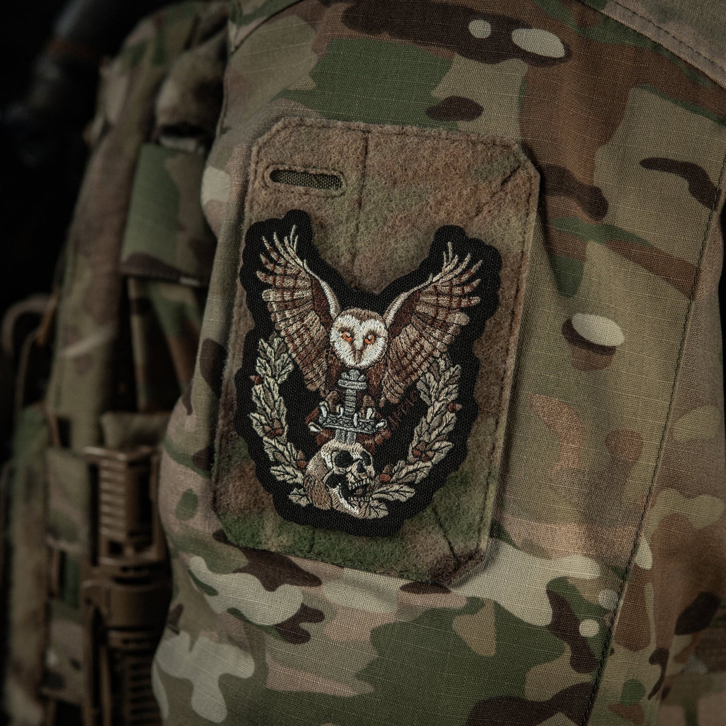 M-Tac Patch Owl Embroidery