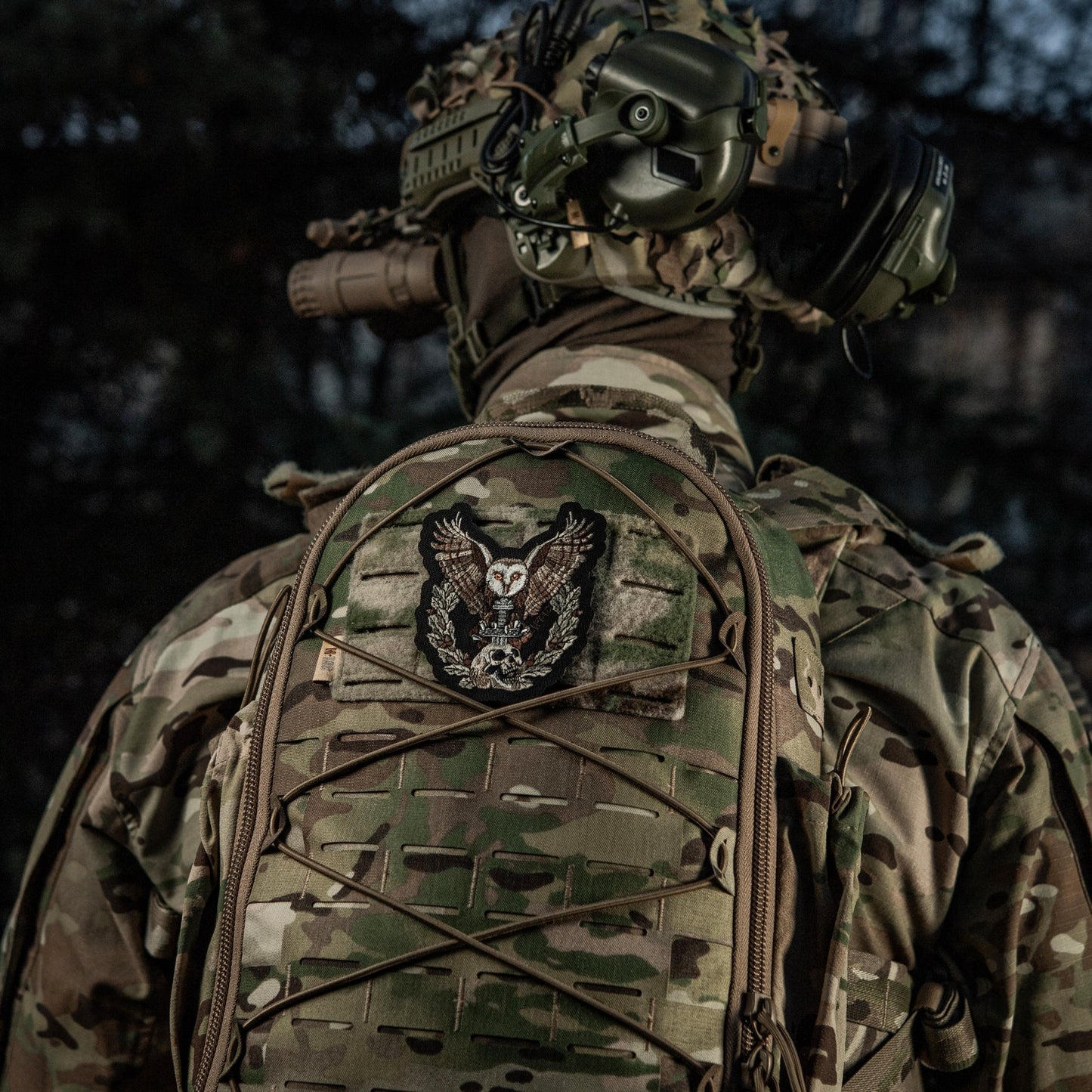 M-Tac Patch Owl Embroidery