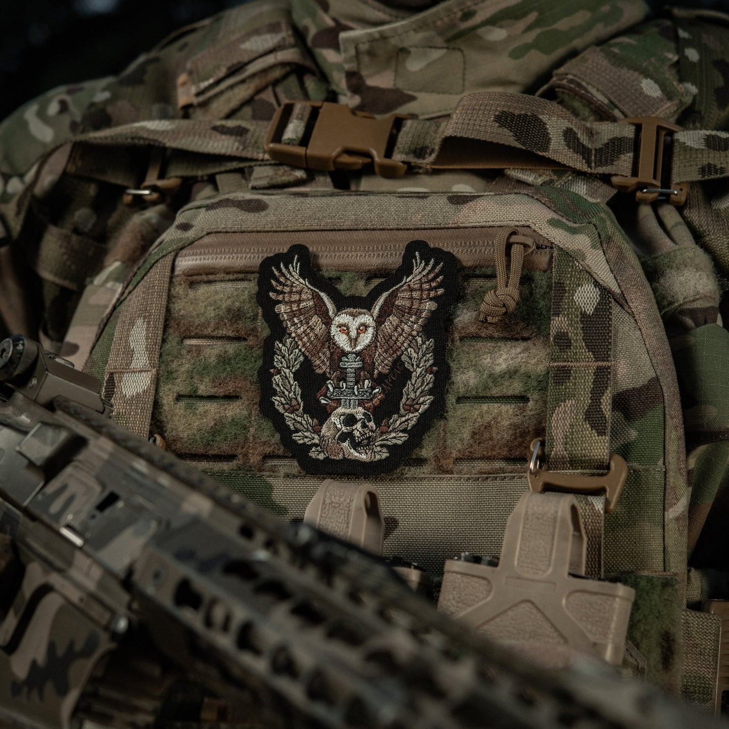 M-Tac Patch Owl Embroidery