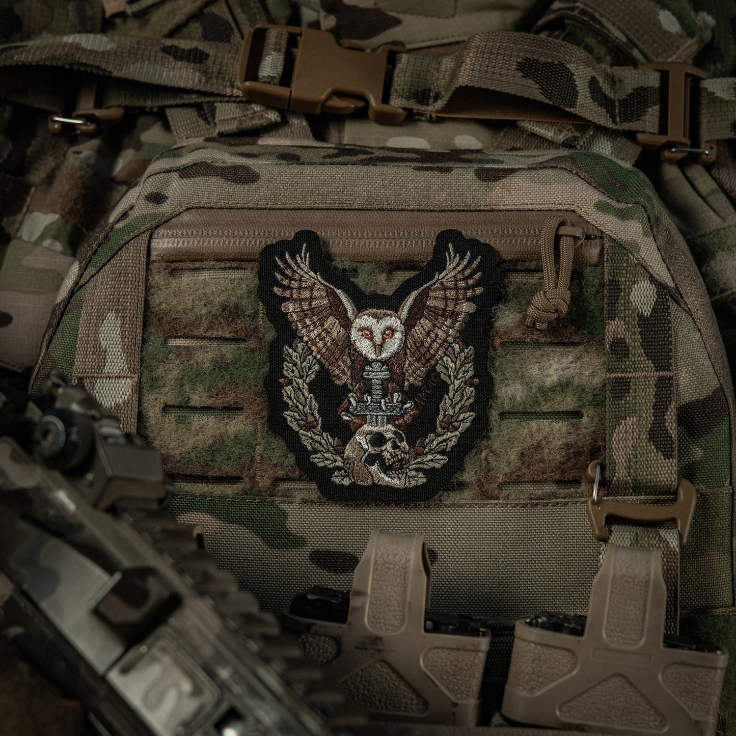 M-Tac Patch Owl Embroidery