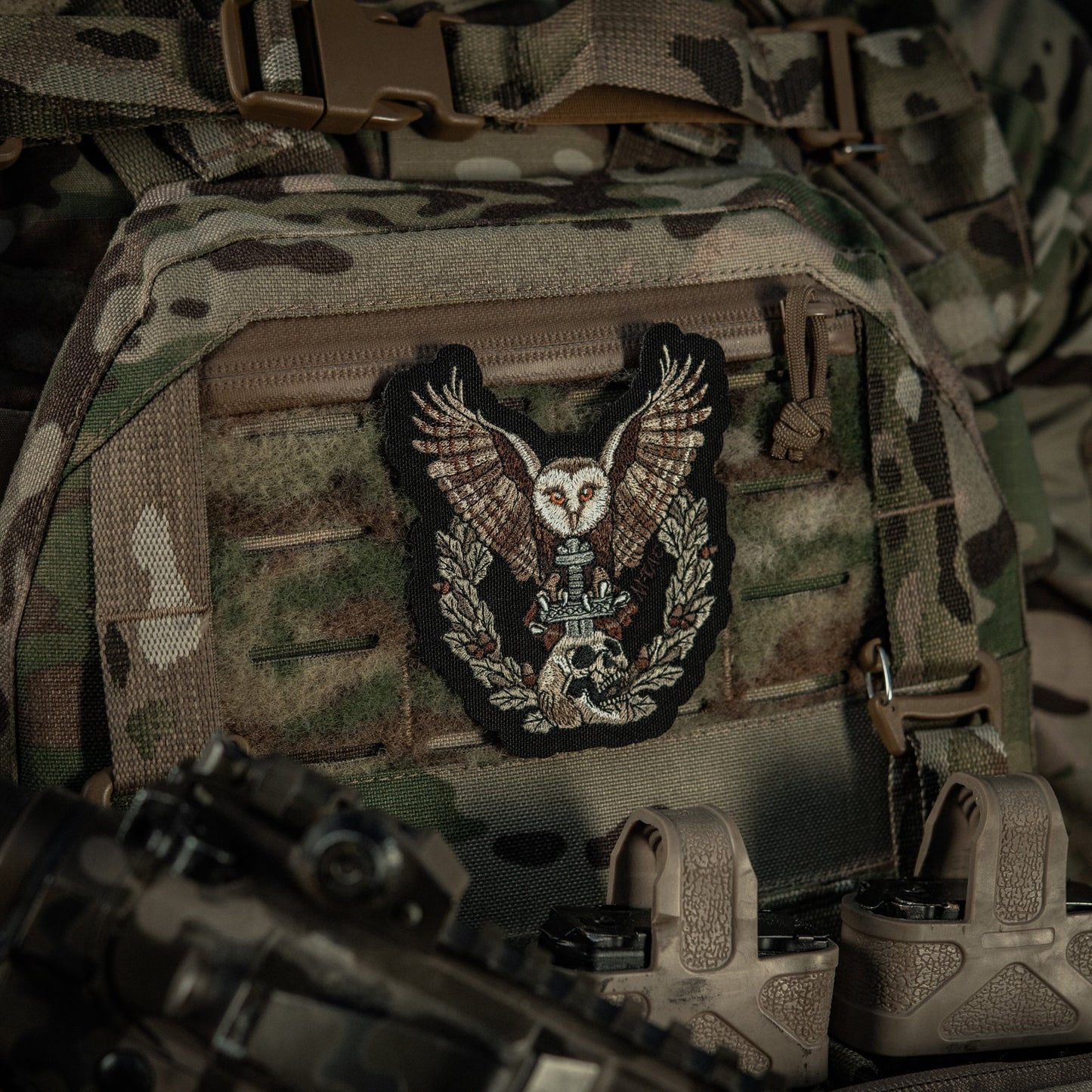 M-Tac Patch Owl Embroidery