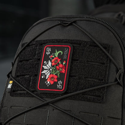 M-Tac Patch Ornament Poppy Embroidery