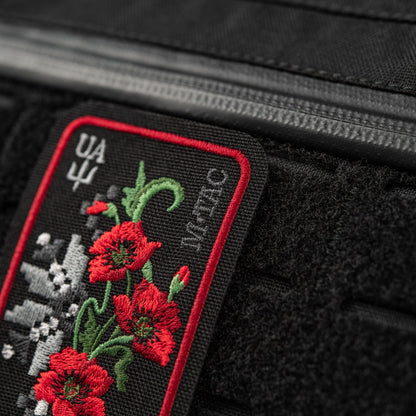 M-Tac Patch Ornament Poppy Embroidery
