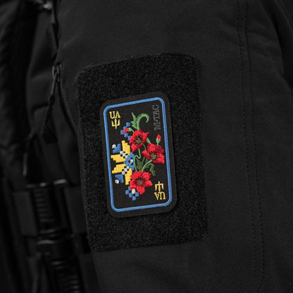 M-Tac Patch Ornament Poppy Embroidery