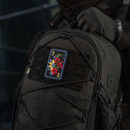 M-Tac Patch Ornament Poppy Embroidery