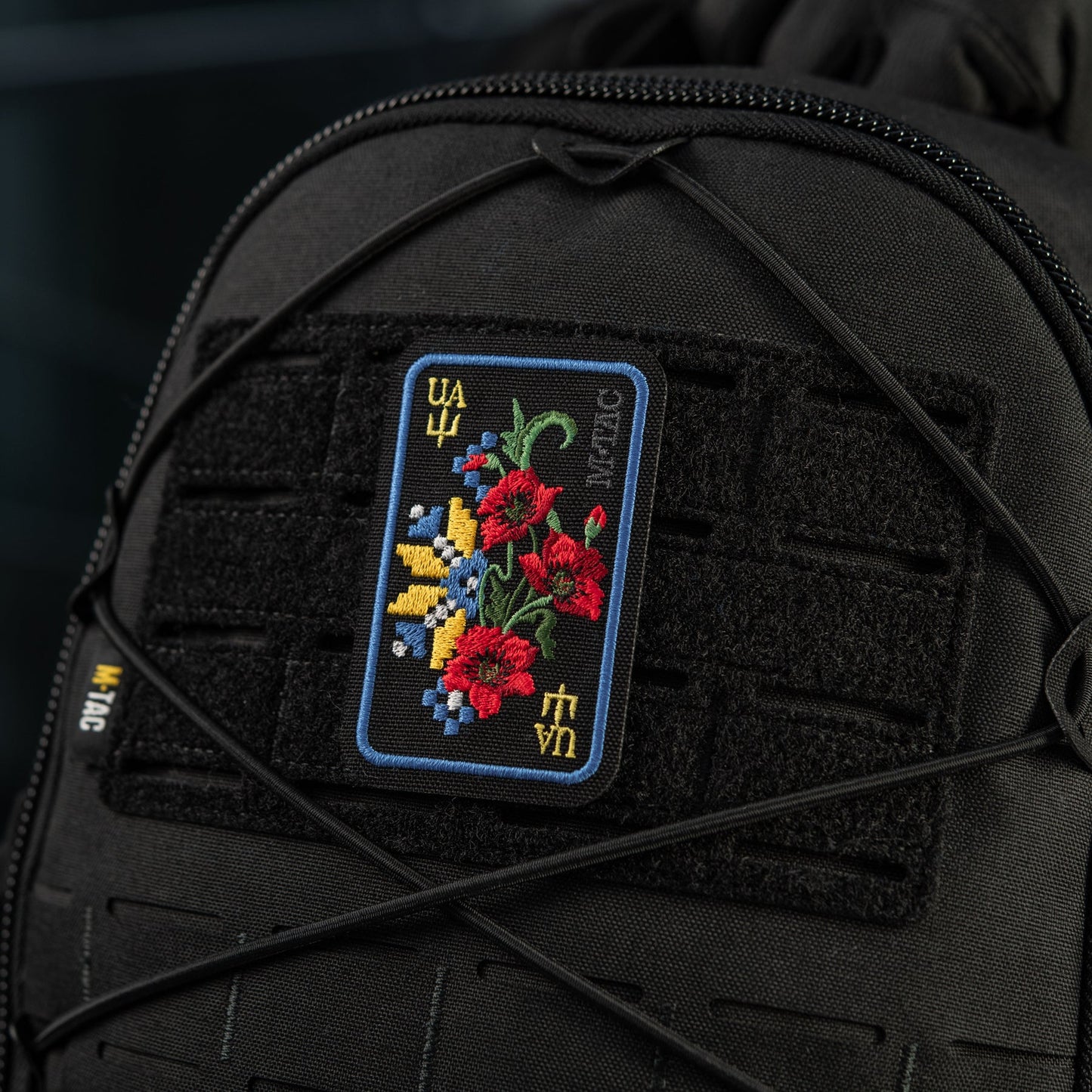 M-Tac Patch Ornament Poppy Embroidery