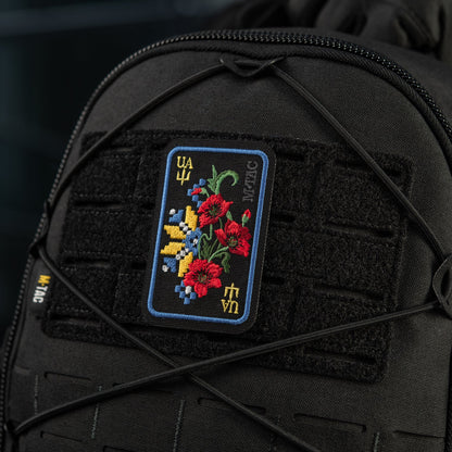 M-Tac Patch Ornament Poppy Embroidery