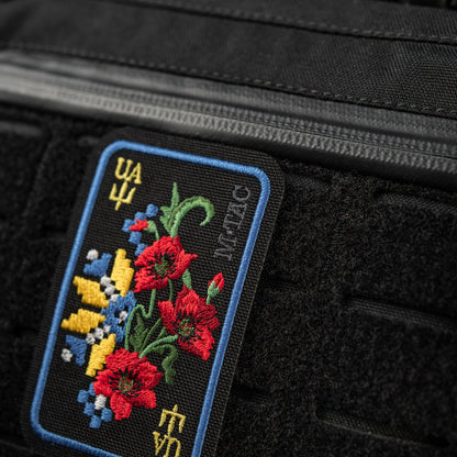 M-Tac Patch Ornament Poppy Embroidery