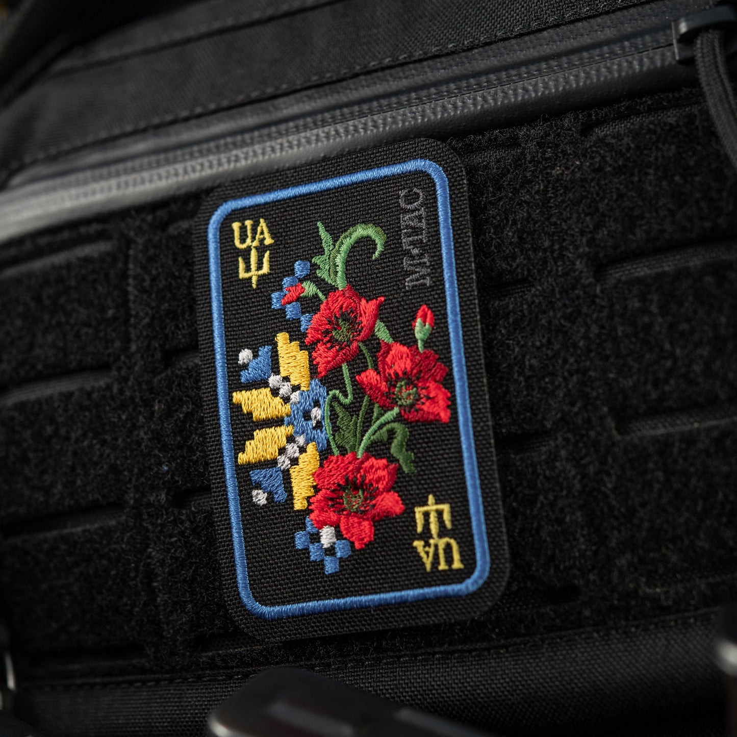 M-Tac Patch Ornament Poppy Embroidery