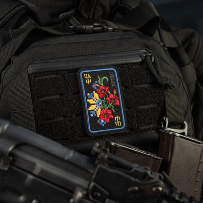 M-Tac Patch Ornament Poppy Embroidery