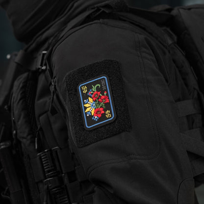 M-Tac Patch Ornament Poppy Embroidery