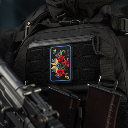 M-Tac Patch Ornament Poppy Embroidery