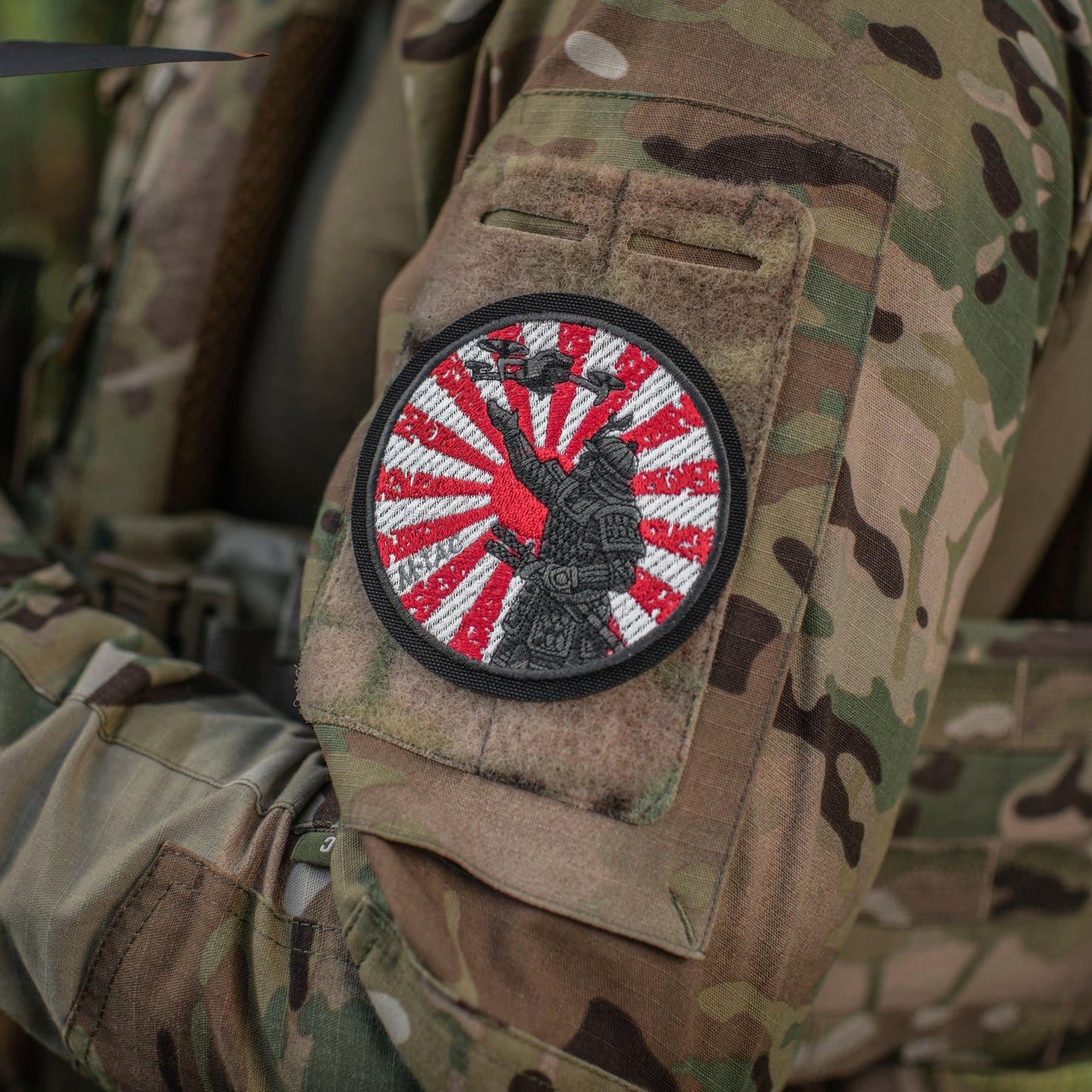 M-Tac Patch Samurai’s Path Embroidery