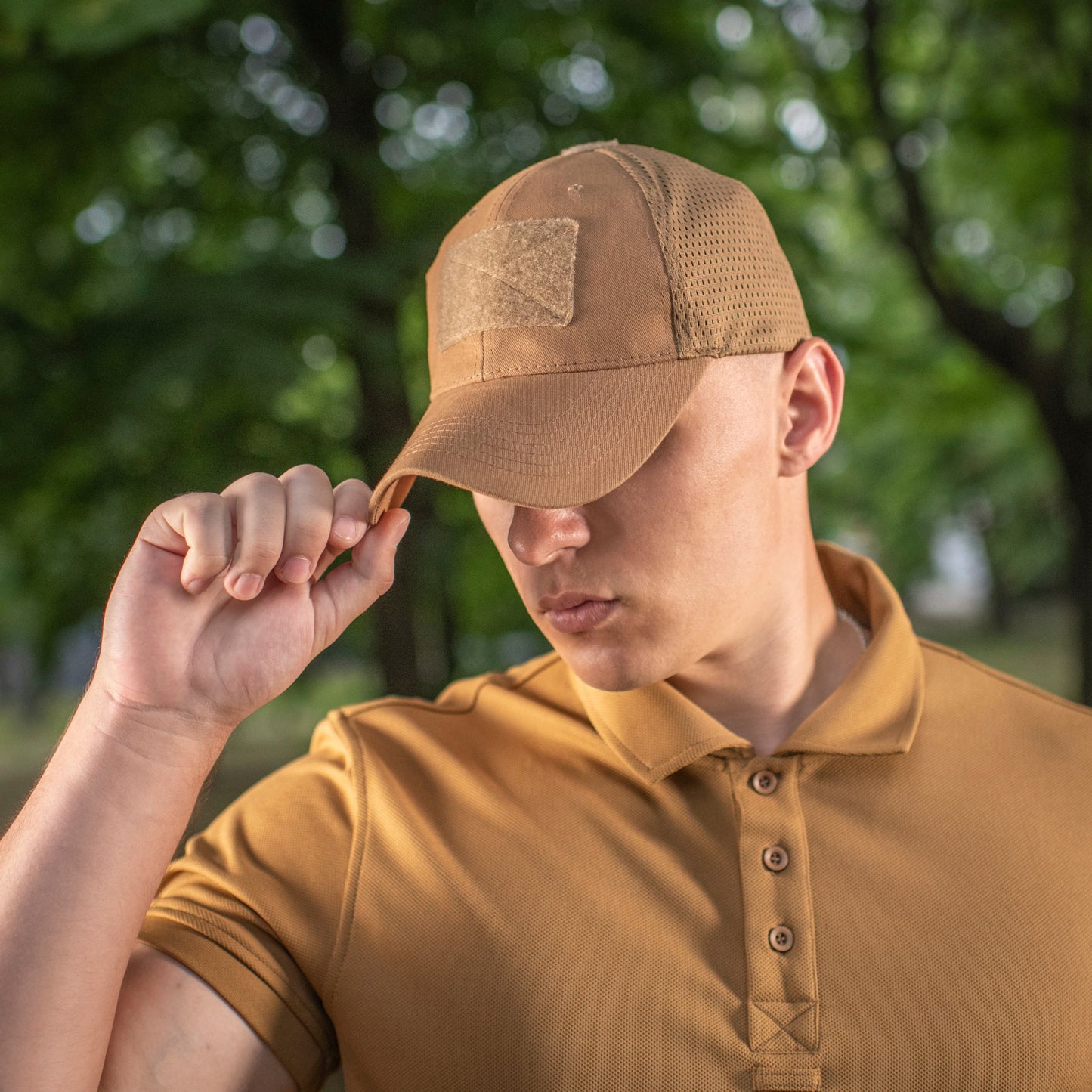 M‑Tac Baseball Cap Mesh Flex Ripstop with Loop Panel