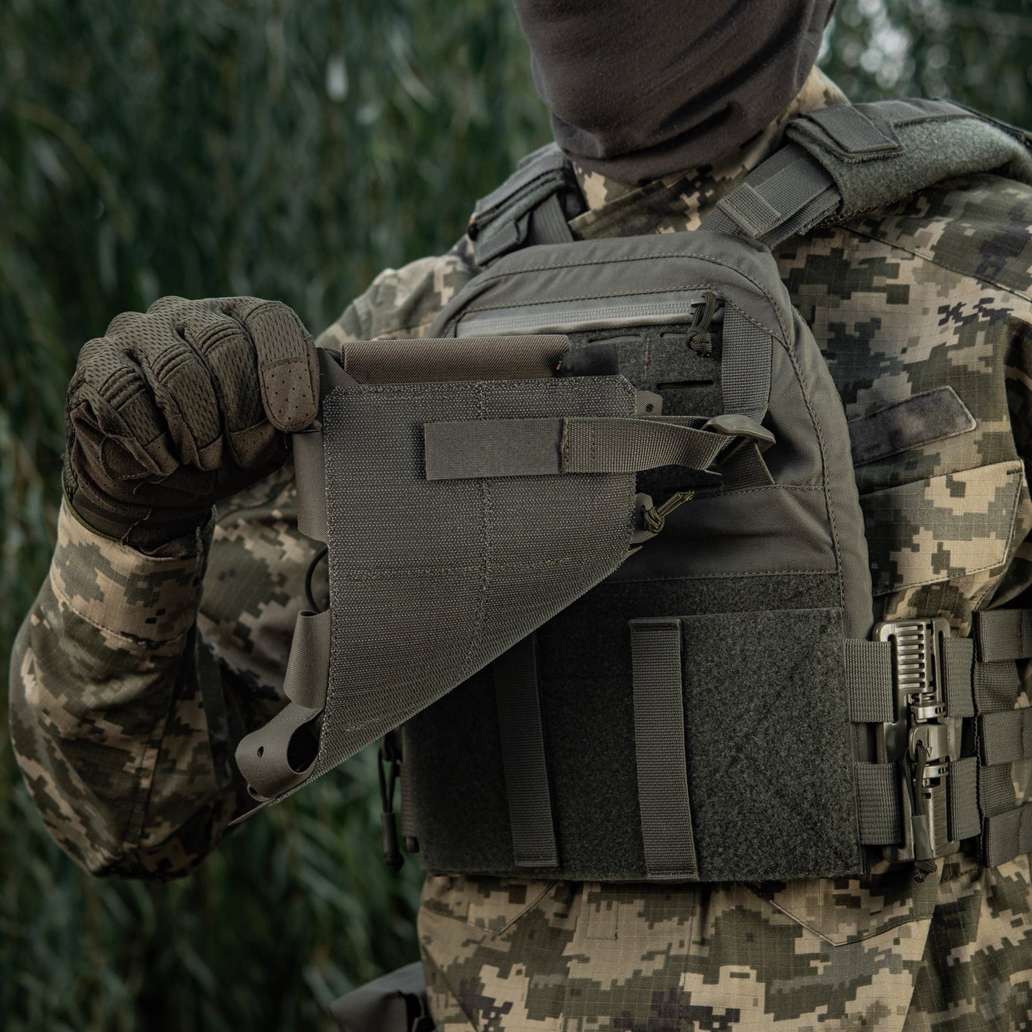M-Tac Front Panel for Cuirass QRS Three Mags Plate Carrier