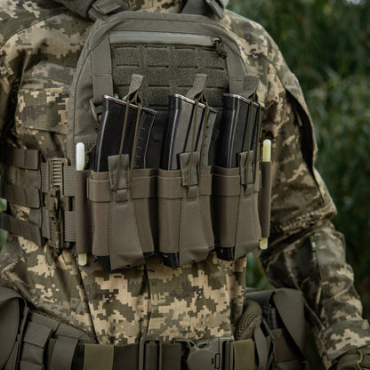 M-Tac Front Panel for Cuirass QRS Three Mags Plate Carrier