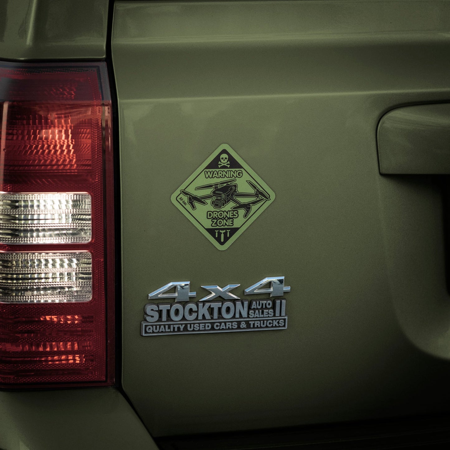 M-Tac Sticker Drones Zone Large