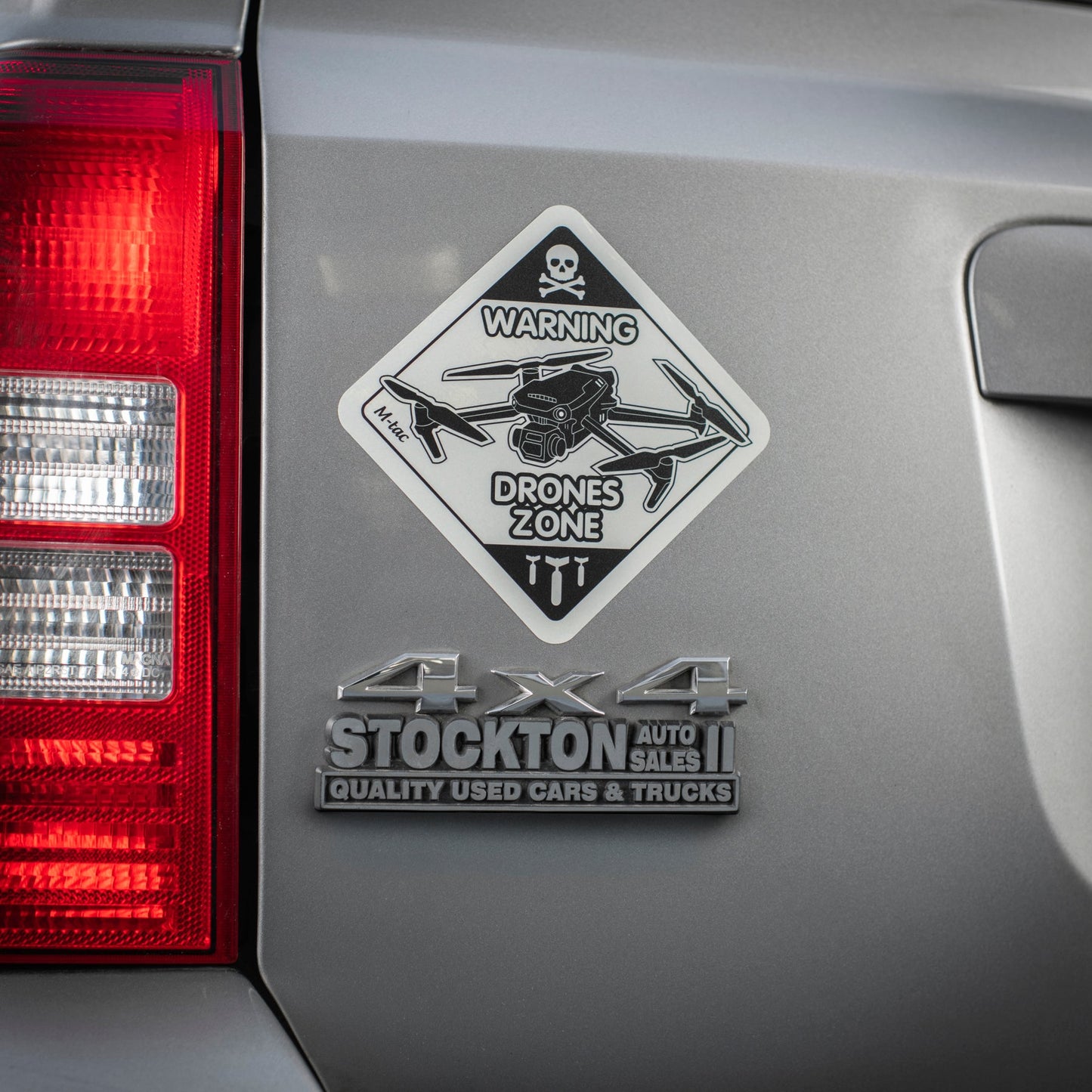 M-Tac Sticker Drones Zone Reflective