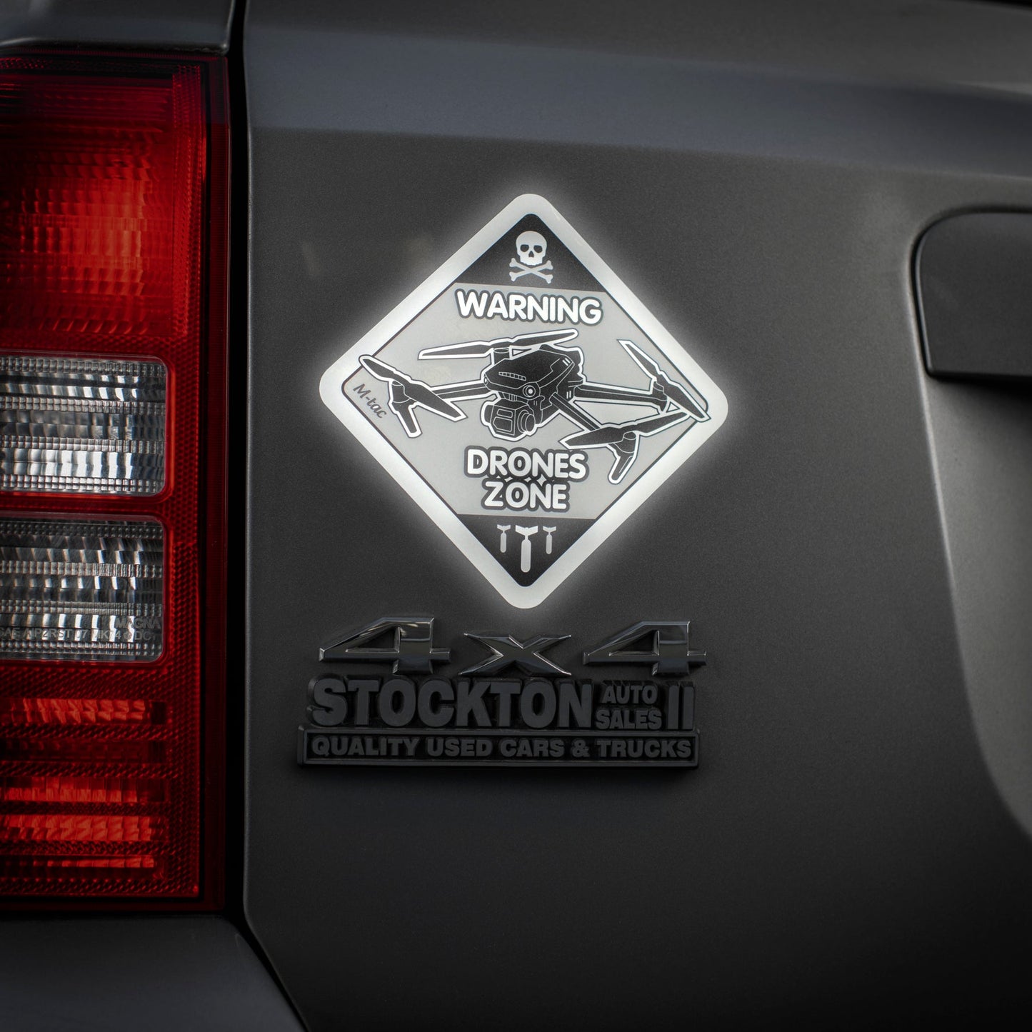 M-Tac Sticker Drones Zone Reflective