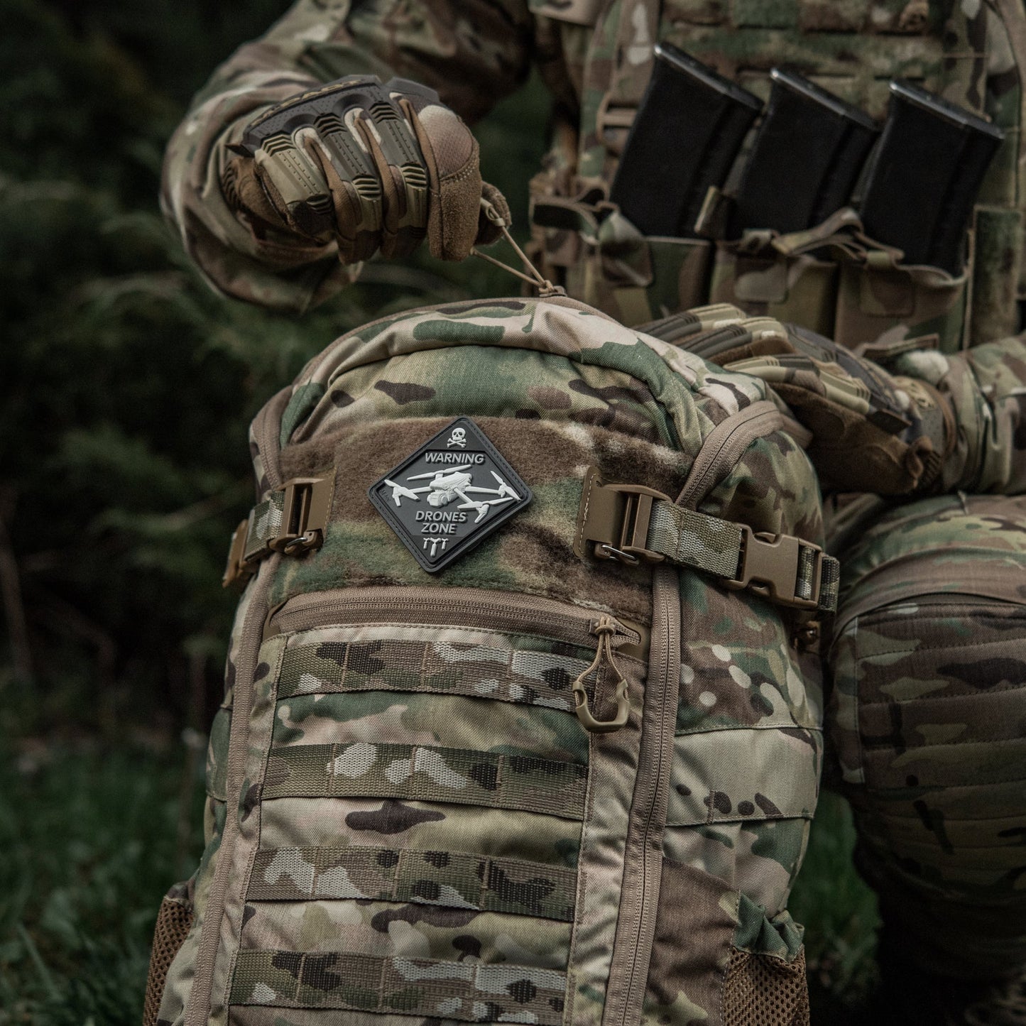 M-Tac Patch Drones Zone PVC