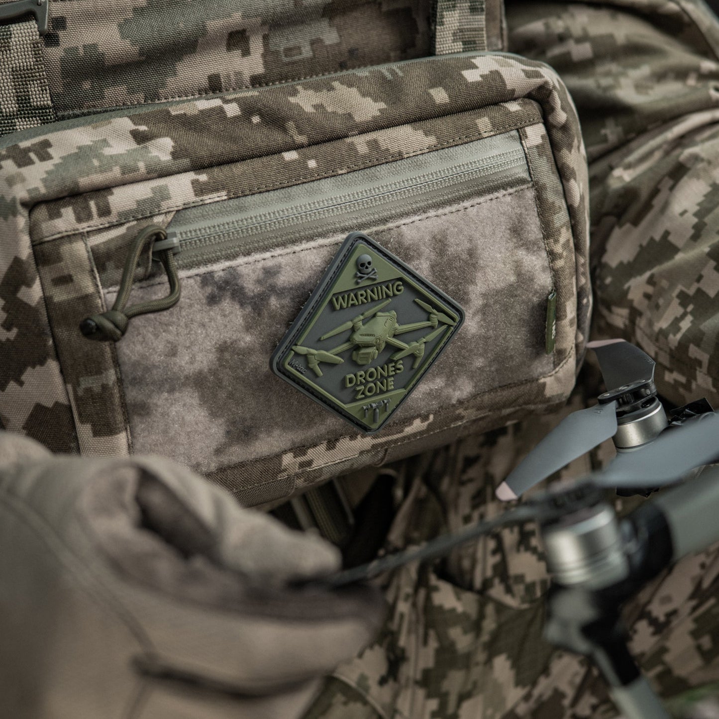 M-Tac Patch Drones Zone PVC