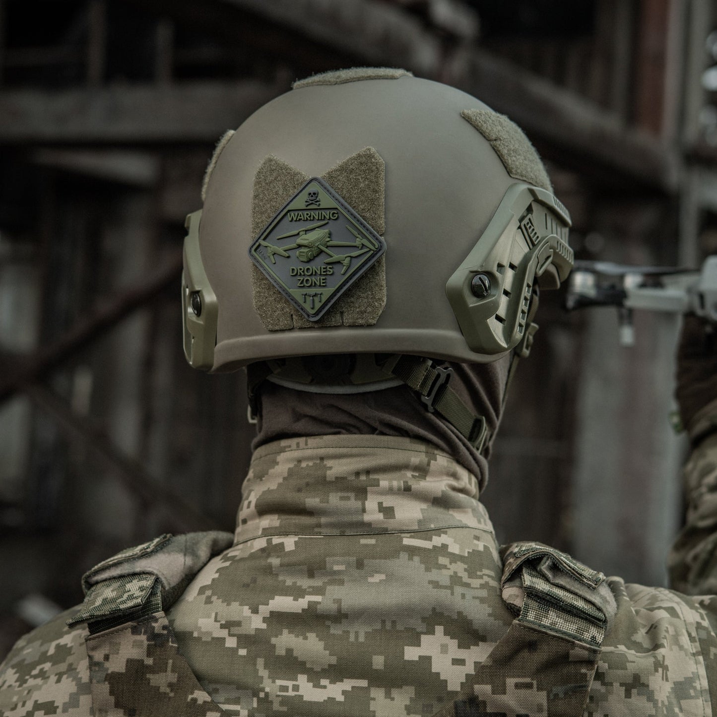 M-Tac Patch Drones Zone PVC