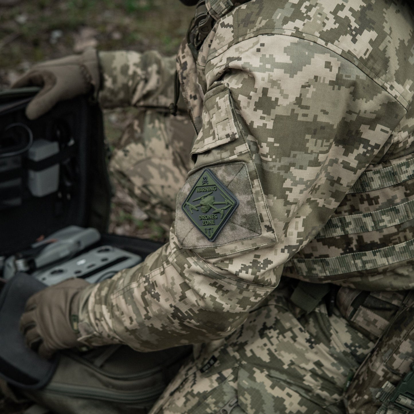 M-Tac Patch Drones Zone PVC
