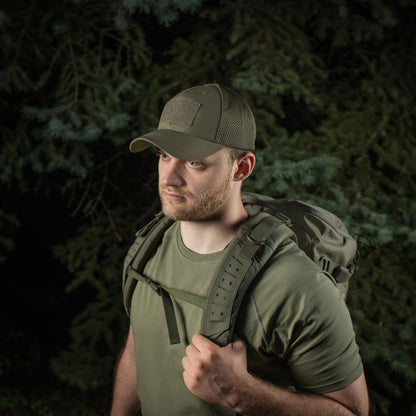 M‑Tac Baseball Cap Mesh Flex Ripstop with Loop Panel