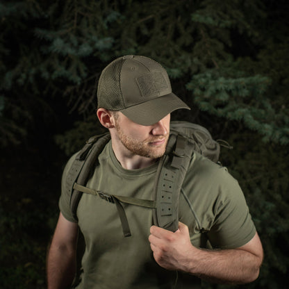 M‑Tac Baseball Cap Mesh Flex Ripstop with Loop Panel