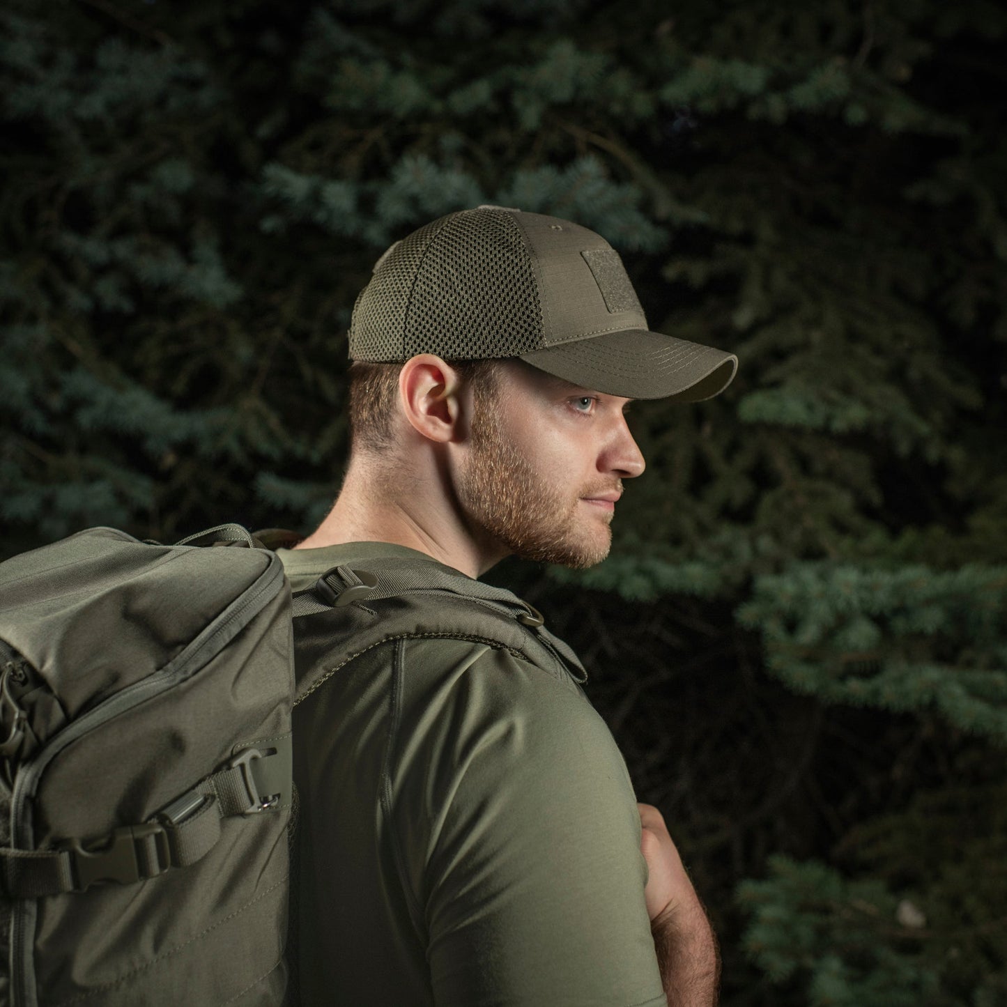 M‑Tac Baseball Cap Mesh Flex Ripstop with Loop Panel