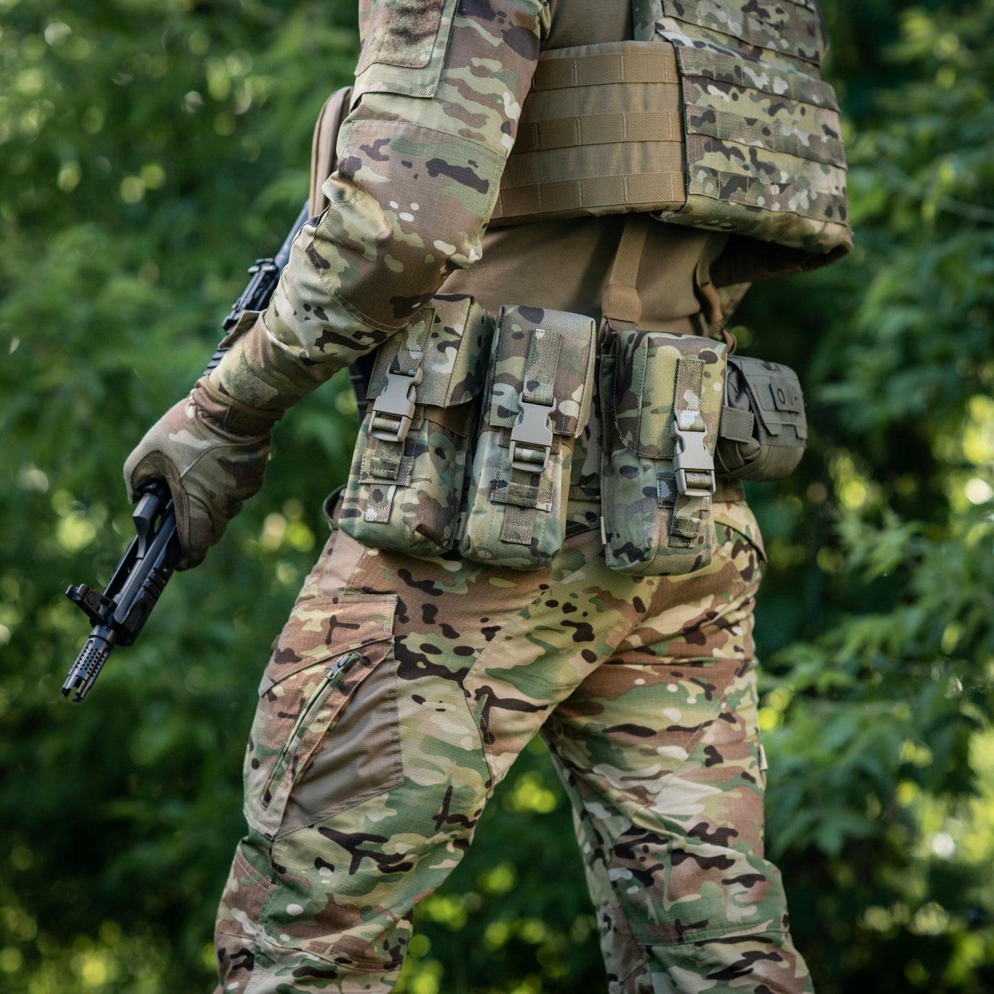 M-Tac Double Mag Pouch with Fastex Buckle
