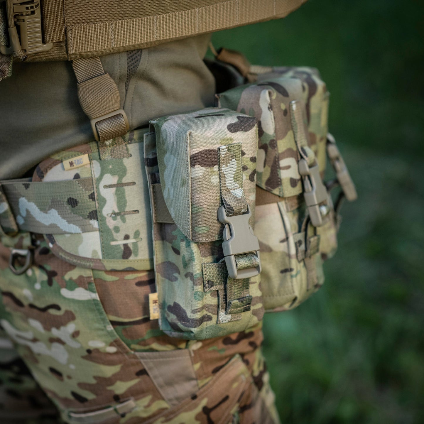 M-Tac Double Mag Pouch with Fastex Buckle