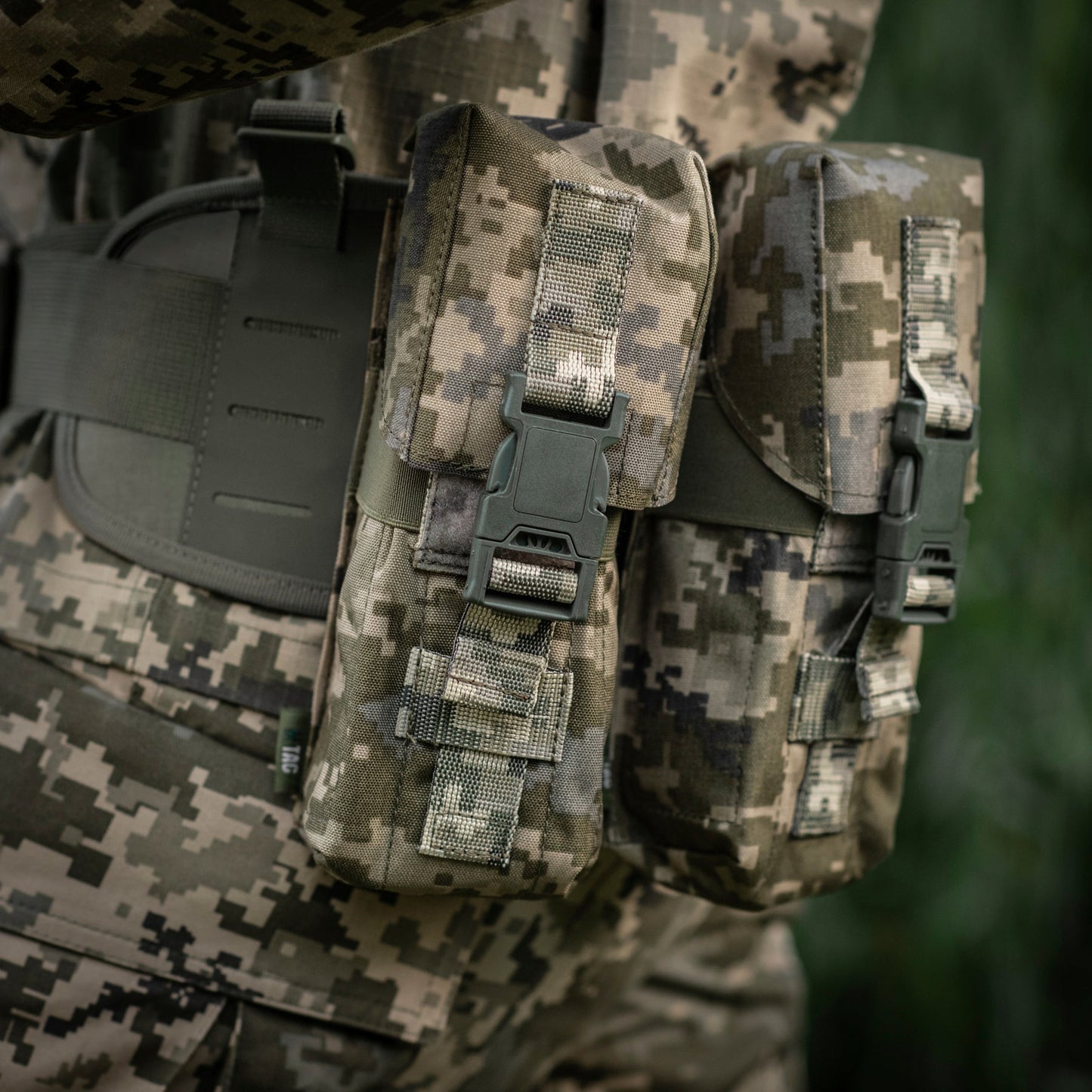 M-Tac Double Mag Pouch with Fastex Buckle
