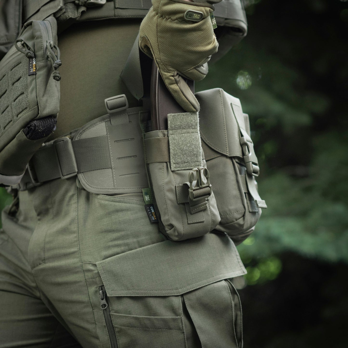 M-Tac Double Mag Pouch with Fastex Buckle