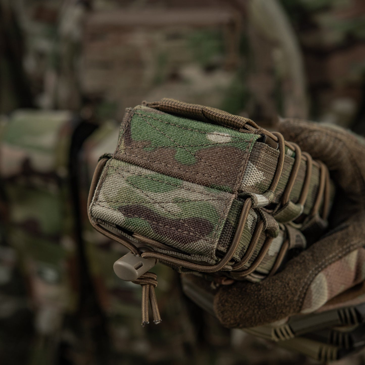 M-Tac Double AR/AK Mag Pouch with Flap